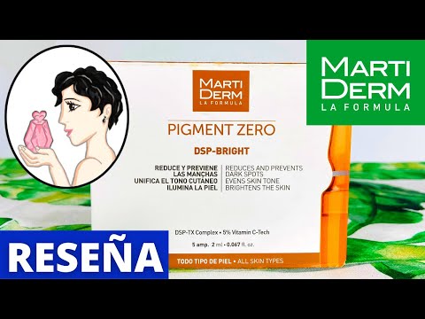 👩🏻‍🔬MARTIDERM Pigment Zero DSP - BRIGHT😱¿Las Mejores AMPOLLAS de ÁCIDO TRANEXÁMICO para MANCHAS?