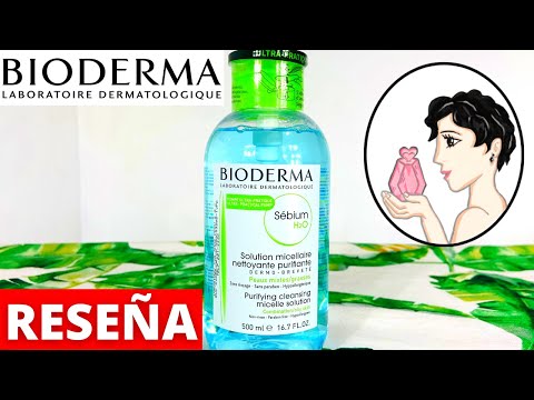 💚¿La MEJOR AGUA MICELAR para PIEL GRASA &amp; ACNÉ?😱BIODERMA Sébium H2O 500ml [Skincare Review]