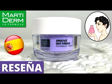 💜7 SECRETOS de MARTIDERM Amatist DAY Cream 50ml [Crema ANTIARRUGAS para PIELES MADURAS]✅Review