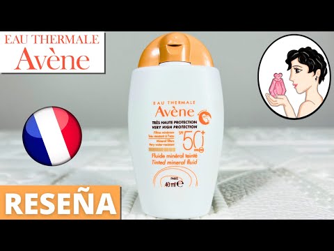 🤎21 SECRETOS de AVÈNE Fluido Mineral COLOR SPF 50+ Pieles SENSIBLES [Fluide Minéral Teinté]✅Review