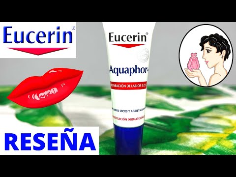 💋NUEVO Eucerin AQUAPHOR Reparador de LABIOS S.O.S. 10ml [Reseña]✅El Mejor Bálsamo Labial Hidratante