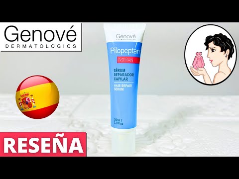 💕11 SECRETOS de GENOVÉ Pilopeptan Woman SERUM REPARADOR CAPILAR 30ml [Review]✅Hair Repair Serum