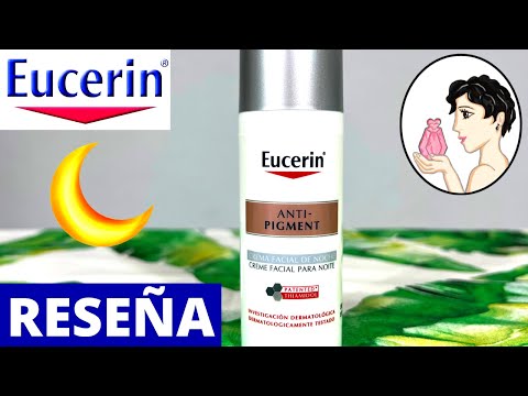 🌝NUEVO Eucerin ANTI - PIGMENT Crema Facial de NOCHE con THIAMIDOL 50ml [Reseña]✅Aclarante de Piel