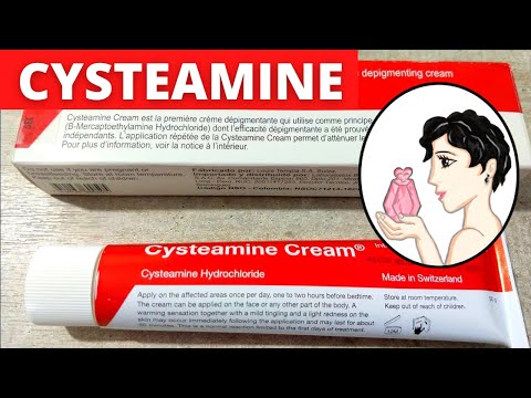 ❤️CREMAS para ACLARAR la PIEL de la CARA RÁPIDAMENTE 2025😱CYSTEAMINE CREAM ¿Mejor Crema ACLARADORA?
