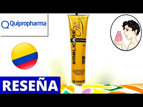 🤯Quipropharma EMBLICARE PLUS Crema 30gr [Despigmentante]✅La Mejor Crema DESMANCHADORA para la Cara