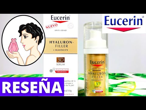 🦄EUCERIN Hyaluron - Filler + Elasticity 3D SERUM 30ml [Reseña]✅El Mejor SERUM DESPIGMENTANTE Facial