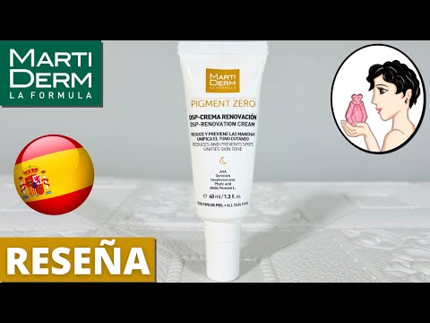 🌙Para qué sirve MARTIDERM Pigment Zero DSP CREMA RENOVACIÓN NOCHE 40ml [Review]✅MANCHAS y MELASMA