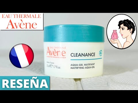 🌸Para qué sirve AVÈNE Cleanance AQUA - GEL MATIFICANTE 50ml [Mattifying Aqua-Gel]✅Review ANTI - ACNÉ