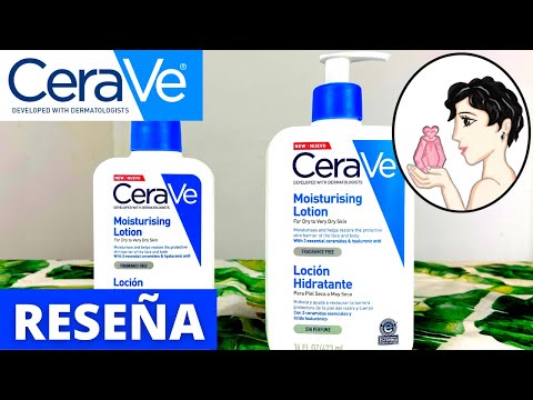 🌊¿La MEJOR CREMA HIDRATANTE para la CARA?😱CERAVE Moisturising Lotion [Loción Hidratante]