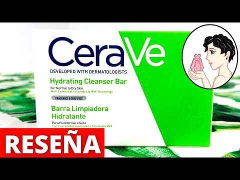 💚¿El MEJOR JABÓN para la CARA?😱CERAVE Hydrating Cleanser Bar [Barra Limpiadora Hidratante]