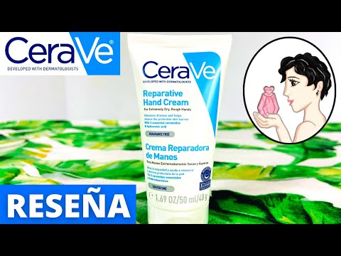 👏🏼¿Cuál es la MEJOR CREMA para MANOS SECAS y AGRIETADAS?🏆CERAVE Reparative Hand Cream [Reparadora]