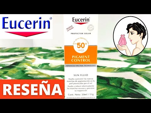 😍¿Cuál es el MEJOR PROTECTOR SOLAR para PIEL con MANCHAS?🌞EUCERIN Pigment Control SPF 50+