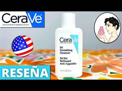 🥶CERAVE SA Smoothing Cleanser [Limpiador Anti-Rugosidades]✅Jabones con Ácido Salicílico PIEL GRASA