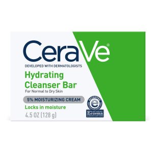 producto dermatologico cerave hydrating cleanser bar amazon